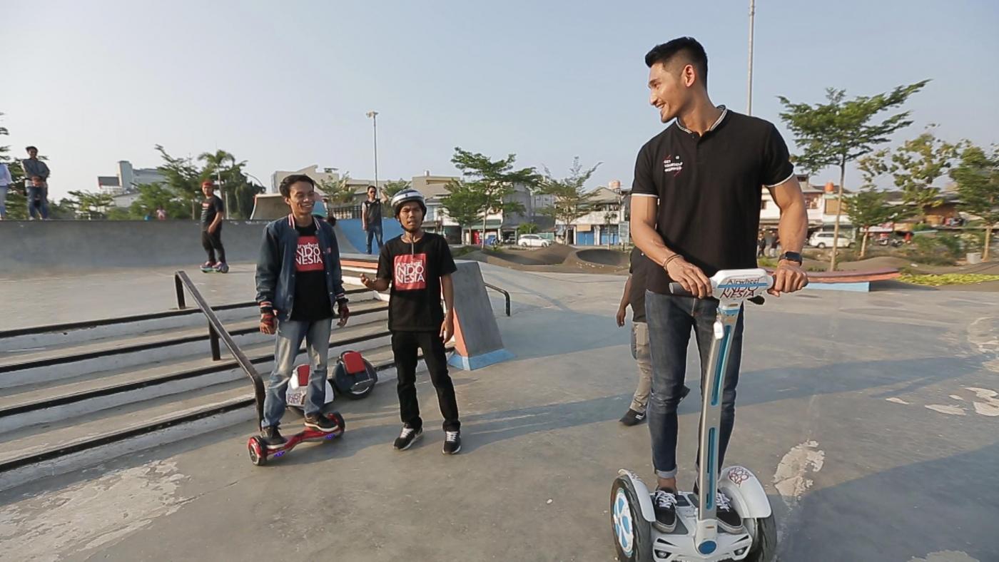 Komunitas Airwheel, Perkenalkan Transportasi Mini Jarak Dekat yang Super Fun